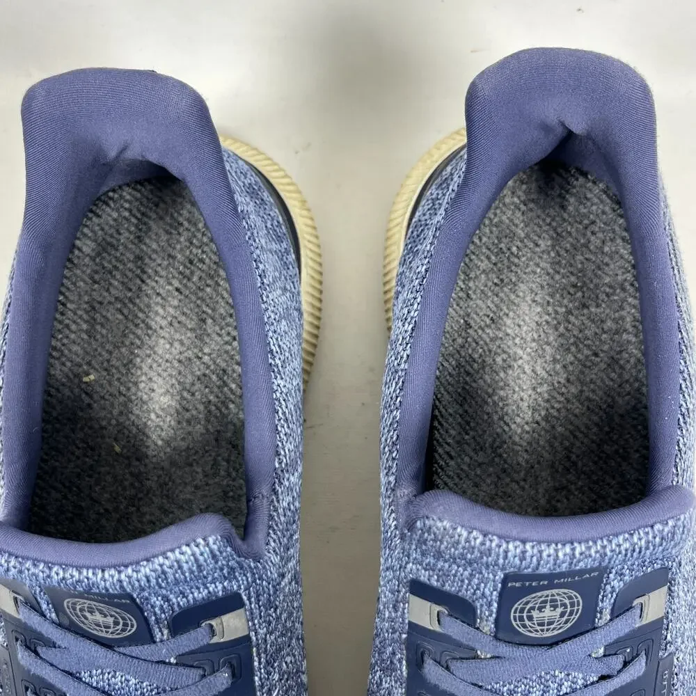 PETER MILLAR Shoes Mens 13 Hyperlight Apollo Golf Sneaker Pull On MS22EF11 Blue